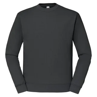 Fruit of the Loom - "Classic" Sweatshirt für Herren/Damen Unisex angesetzte Ärmel (Hellgrau unifarben)