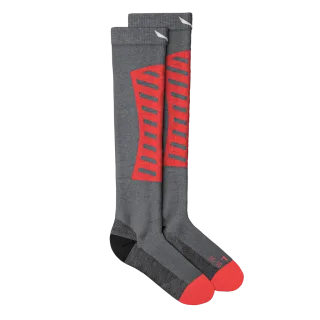 SALEWA - Sella Dryback Merino Kniestrümpfe Damen - Grau (Gr.36-38)