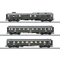 Märklin Personenwagen Schnellzugwagen-Set FD 226 zur Baureihe 01 - 42490, Spur H0, mit Licht