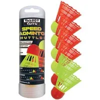 Talbot-Torro Speedbadmintonball Shuttles (2x Starter, 4x Racer Bälle) 6er Dose