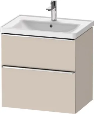 Duravit D-Neo Waschtischunterbau wandhängend Taupe Matt 634x452x625 mm - DE4354010910000 DE4354010910000