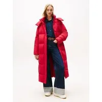 Tommy Jeans Steppmantel TJW ALASKA GRID DWN MXI COAT EXT
