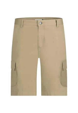 State of Art - Cargo-Shorts aus Twill-Baumwolle beige - Gr. - 32
