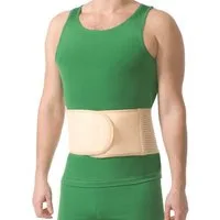 MedTex Bauch- und Rückenstützgürtel Nabelbruch-Bandage Nabel Hernie Stoma 5051, mit Kompression