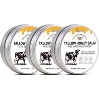 P-Beauty Cosmetic Accessories Tagescreme Rindertalg Honig Beef Tallow Gesicht Creme Hautpflege Hautpflegecreme, 3-tlg., Hautpflegecreme, Tagescreme, Hautschutz