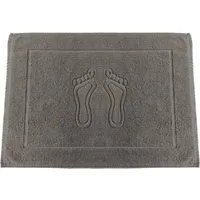 MatratzenL.A.B® Badematte 650 g/m² Blauer Schwan®, 100% Baumwolle, 50x70 cm, Badvorleger, Duschvorleger, Duschmatte Frottee
