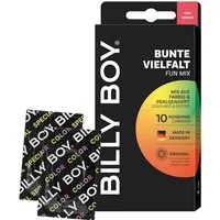 Billy Boy Einhand-Kondome BUNTE VIELFALT Singe, 10 St., Single Paket, Bunte Vielfalt