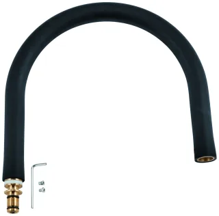 GROHE Brauseschlauch 46964 GrohFlexx softschwarz, 46964KK0 46964KK0