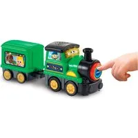 Vtech® Spielzeug-Zug Tut Tut Baby Flitzer, Motorisierter Zug, mit Licht und Sound