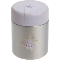 LÄSSIG Thermobehälter Tiny Team Cat, Edelstahl, Silikon, (1-tlg)