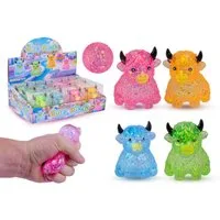 Triton-X Spiel TRITON-X Maltose Glitter Highland Cow Squishy 8 cm