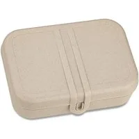 KOZIOL Lunchbox PASCAL L Lunchbox mit Trennsteg, Kunststoff, (1-tlg), spülmaschinengeeignet, mikrowellengeeignet