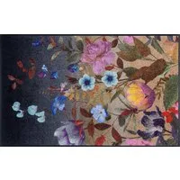 wash+dry by Kleen-Tex Teppich Midnight Blooms, rechteckig, Höhe: 7 mm