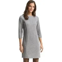 TOM TAILOR Strickkleid 3/4-Arm, Midi-Länge