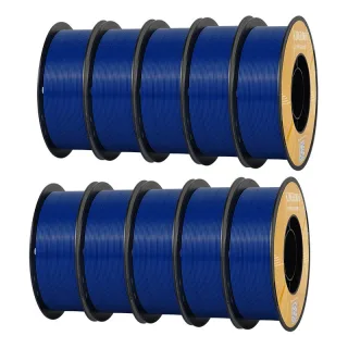 KINGROON PETG 3D Printer Filament 1.75mm 10kg Blue High Strength Easy to Print Eco-Friendly No Bubbles Smooth Printing H