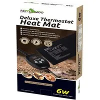 ReptiZoo Terrarium ReptiZoo Deluxe Heizmatte mit Thermostat 6 Watt (CHM06)