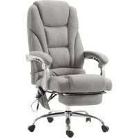 CLP Schreibtischstuhl Pacific Stoff (1er), Massagefunktion, drehbar