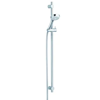 Kludi Logo Brause-Set 6864205-00 chrom, mit Wandstange 955 mm, mit Handbrause