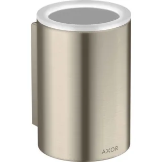 hansgrohe Axor Zahnbecher 42804820 d= 76x114mm, Wandmontage, brushed nickel