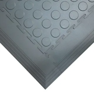 Tough-Lock Vielseitiger Industriebodenbelag | Größe: 0.5 m x 0.5 m x 7 mm