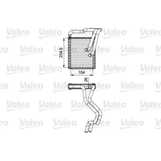 Valeo W?rmetauscher Hyundai I30 Kia Ceed Pro