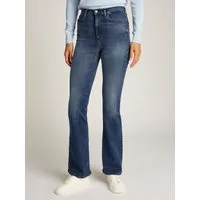 Tommy Jeans Slim-fit-Jeans Sylvia High Rise Flare mit Logo-Badge