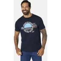 Jan Vanderstorm T-Shirt ULFERT mit coolem Segel-Motiv