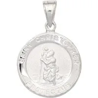 JOBO Kettenanhänger Anhänger Christophorus, 925 Silber