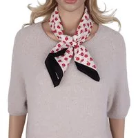 MIRROSI Nickituch Dreicktuch ca. 65 × 65 cm, feine Gewebe aus 100% Baumwolle, Damen Halstuch ideal für Frühling, Sommer oder Herbst