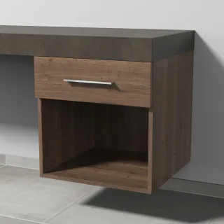Sanipa Anbau-/Solitärschrank 2morrow (G2353) 510x500x520 Eiche-Tabak, G235350 G235350