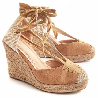 Montevita Wedge Sparto Spartsum3 in Braun