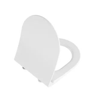 VitrA Universal Round WC-Sitz Slim Sandwich mit Absenkautomatik Weiß Hochglanz,210-003R009 210-003R009