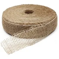 S.I. ZWARTZ BV Tischband JUTE 5cm Band Juteband Tischband Dekoband 5cm/40m