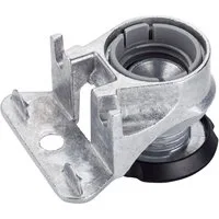 SO-TECH® Möbelbeschlag Sockelhöhenversteller INTEGRATO, Tragkraft 175 kg / Stück (1 St), Sockelfuß höhenverstellbar bis 12 mm, Höhe 19 mm