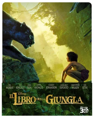 il libro della giungla (2016) (steelbook) (blu-ray 3d + blu-ray disc)