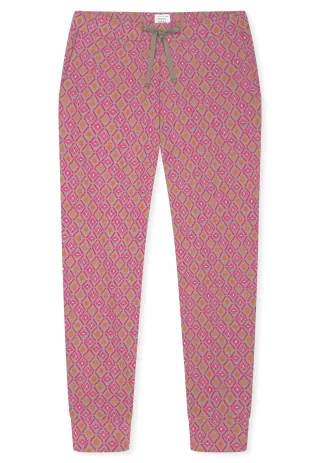 SCHIESSER - Hose lang fuchsia - Gr. - 36