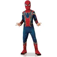 Rubie´s Kostüm Iron Spider-Kinderkostüm Spider Man-Kostüm Infinity War blau-rot-gold