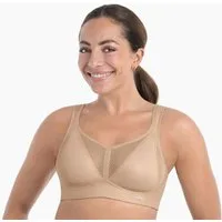 Anita Active Sport-BH Air Control Deltapad doppellagige Cups, gepolsterte Träger, mit Print, feminin, weich