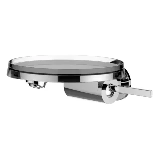 LAUFEN Waschtischarmatur Unterputz mit Deko-Disc (transparent) Kartell LAUFEN Festauslauf Ausladung H3113370041201