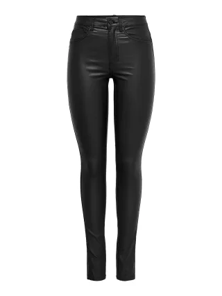 ONLY - ONLROYAL LIFE HW SK ROCK COATED PIM NOOS Black - Gr. - M/30