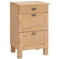 Home affaire Unterschrank Oslo 50 cm breit, in 2 Tiefen, mit 23 mm Arbeitsplatte, 3 Schubladen