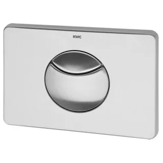 KWC Aquarotter Betätigungsplatte, Edst., 207x148 mm, für Spülkasten, 2-Mengen-Spülung, 2000067493 2000067493
