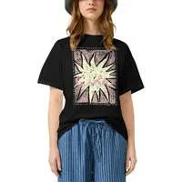 QS Kurzarmshirt Sommershirt mit Druck