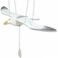 matches21 HOME & HOBBY Vogel Mobile Bausatz Holz Kinder Holzbaukasten