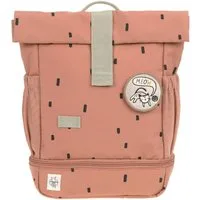 LÄSSIG Kinderrucksack Happy Prints, Mini Rolltop, Caramel