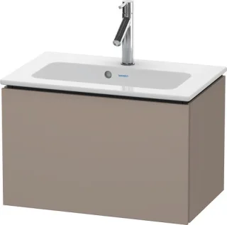 Duravit L-Cube Waschtischunterbau wandhängend Basalt Matt 620x391x400 mm - LC615604343 LC615604343