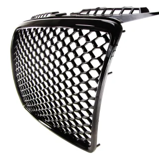 Kühlergrill Sportgrill Wabengrill Grill Schwarz Glanz für Audi A3 8P ab 2005-2008