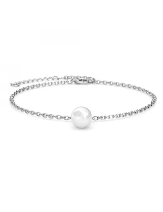Pauline Kristall Perlen Set - Silber und Kristall