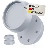 BAUHELD Anti-Rutsch-Pad Schwingungsdämpfer Waschmaschine und Trockner, (4 St), Vibrationsdämpfer, Gummifüße, Antivibrationspads
