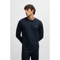 BOSS Pyjamaoberteil Waffle LS-Shirt